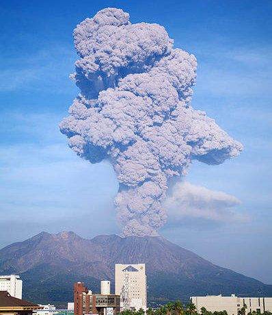 Активные вулканы