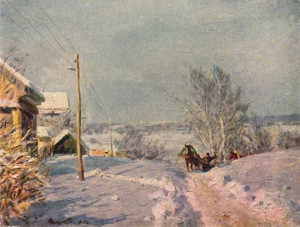 Картина Цыплакова В. Г. "Мороз и солнце"