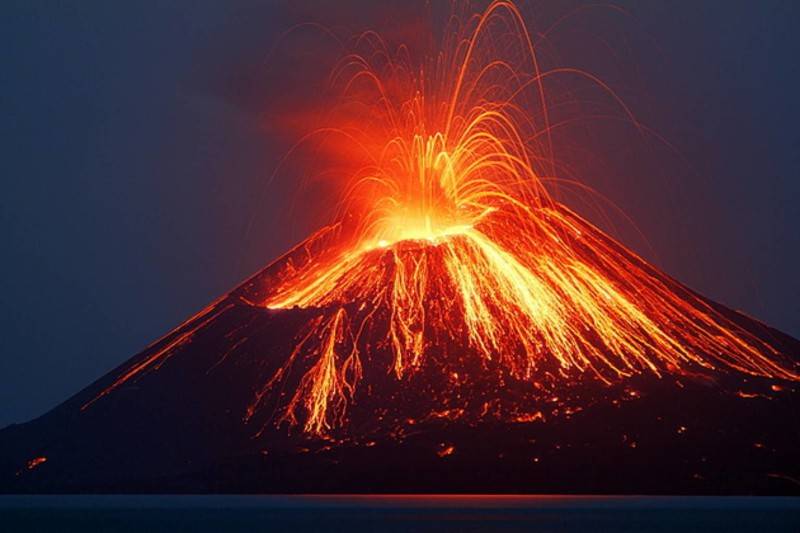 действующие вулканы мира
